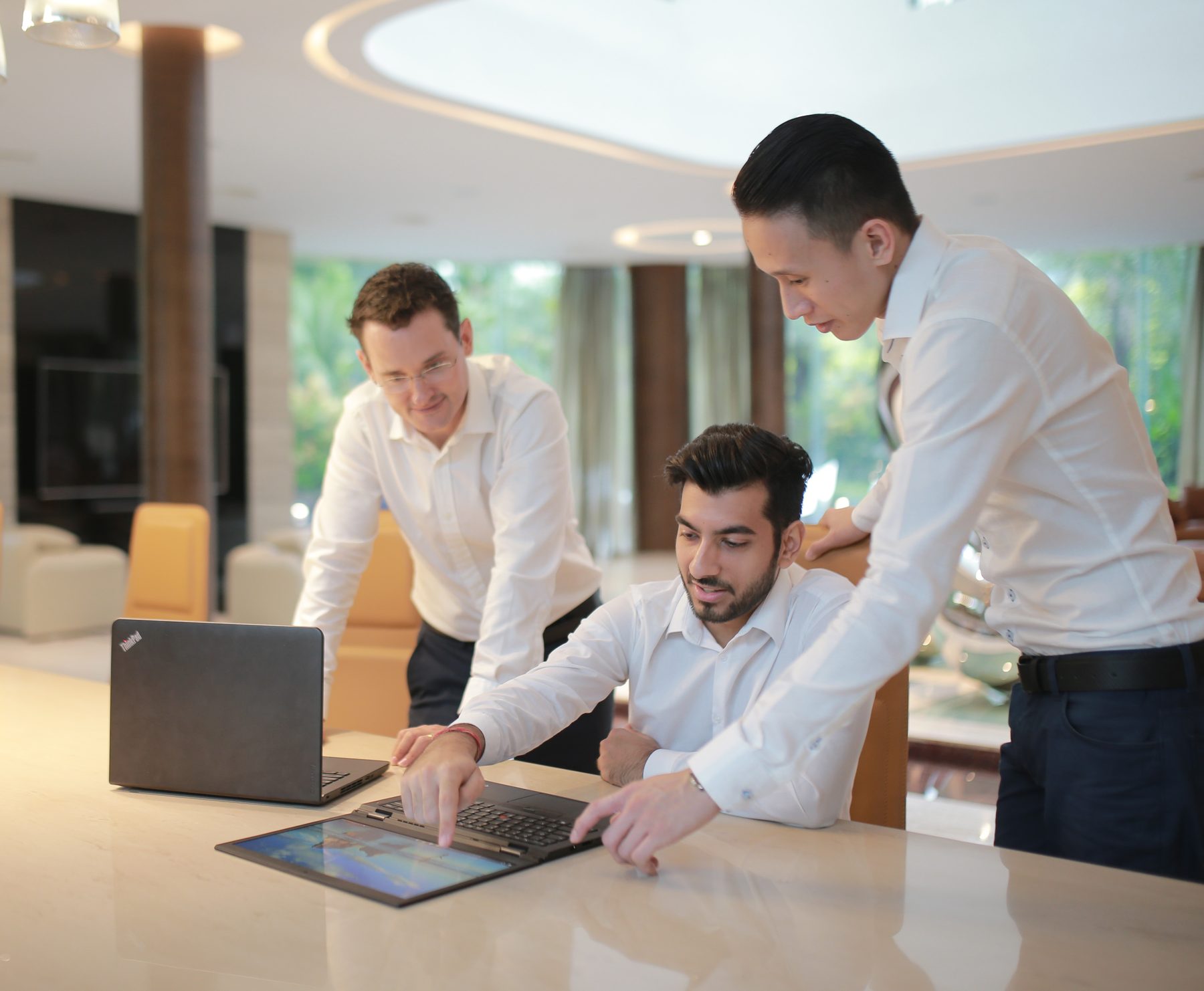 Fireshot team working on a residential technology plan
