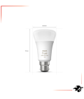 A60 – B22 smart bulb – 1100 (2-pack) - Image 3