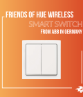 Friends of Hue Wireless Smart Switch from ABB in Germany
